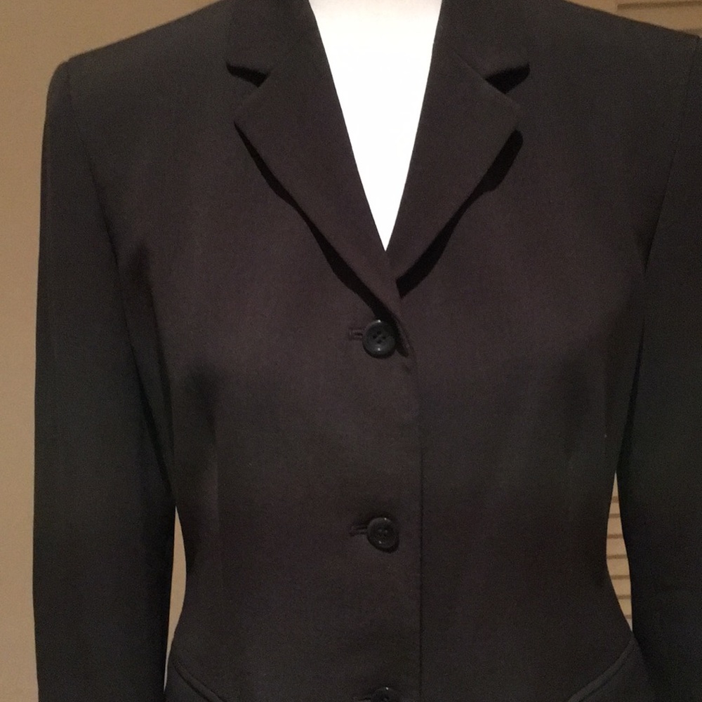 JNY olive wool blend suit
